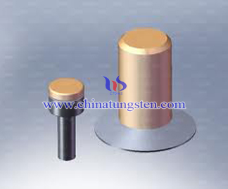 Tungsten Copper Medium Voltage Electrical Contacts Picture